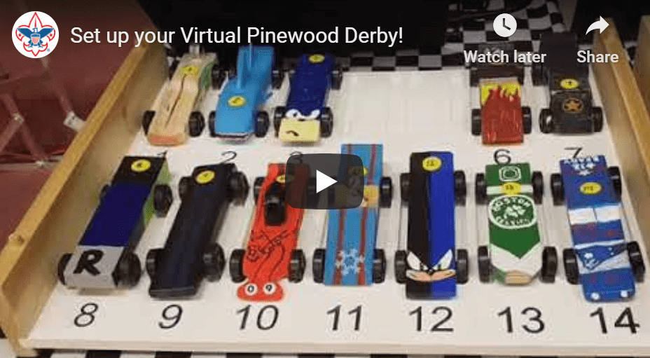 2020x Pinewood Derby – Virtual